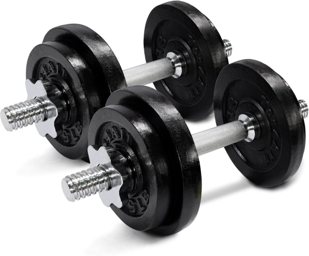 cost of a home gym-dumbbells