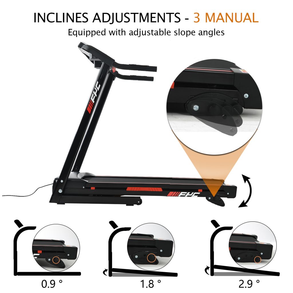 Treadmill with incline -02